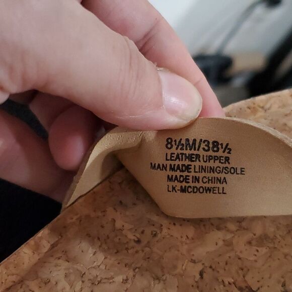 Lucky Genuine Leather McDowell Wedges in Snakeskin Size 8.5 - Picture 12 of 12